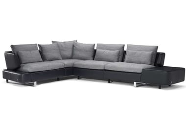 OPUS - Corner sectional sofa by Natuzzi Italia