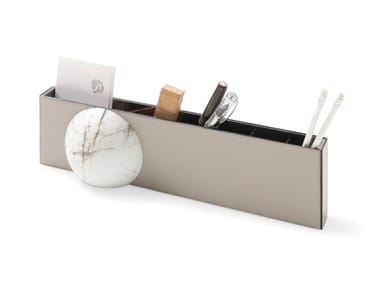 ORGANIZER - Leather pen holder by Giorgetti