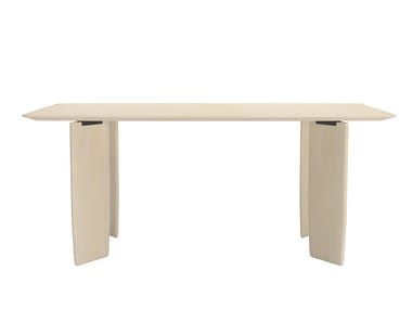 ORU ME6540 - Rectangular ash dining table by Andreu World