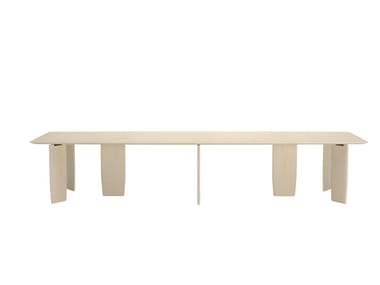 ORU ME6557 - Rectangular ash conference table by Andreu World