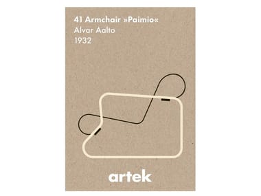 PAIMIO POSTER - Print on paper by Artek