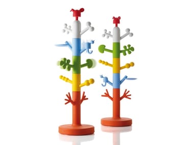 PARADISE TREE - Polyethylene coat stand for children by Magis