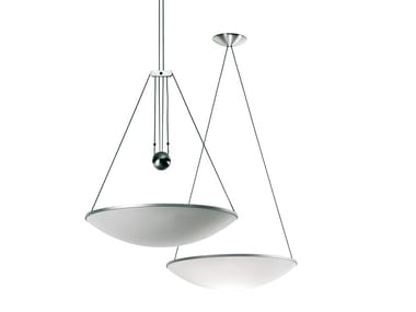 TRAMA - LED adjustable polycarbonate pendant lamp by Luceplan