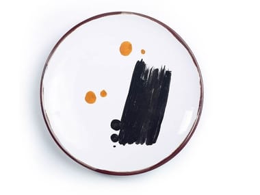 PIATTI D'AUTORE - Ceramic plates set by Paolo Castelli