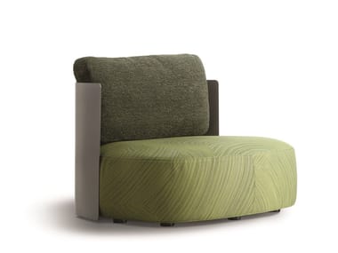 PIERRE - Fabric armchair with removable cover by Flou