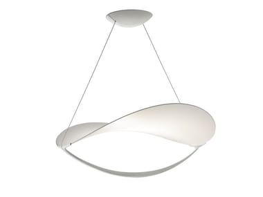 PLENA - LED aluminium and PVC pendant lamp by Foscarini