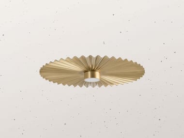 PLIE' 284.06 - LED brass ceiling lamp by Il Fanale