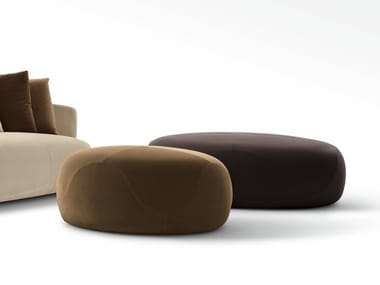 SOLEMYIDAE - Fabric pouf by Giorgetti