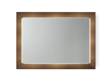 PRISMA - Rectangular wall-mounted mirror by Reflex