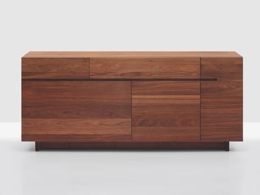 SIDE - Solid wood sideboard with doors by Zeitraum