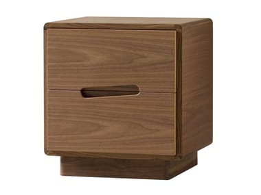 MALIBÙ - Ash bedside table with drawers by Morelato