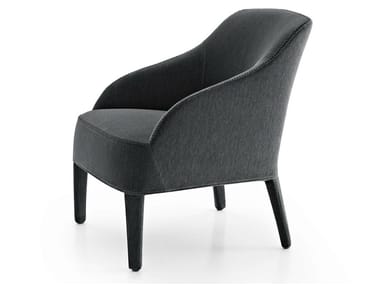 FEBO 2014 - Upholstered fabric armchair with armrests by Maxalto