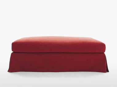 SIMPLEX - Upholstered fabric pouf by Maxalto