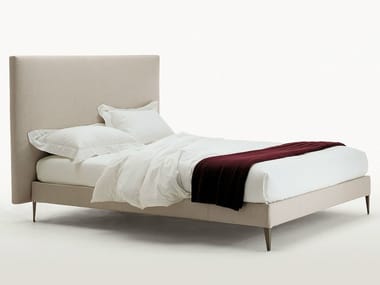 FILEMONE - Fabric double bed with high headboard by Maxalto