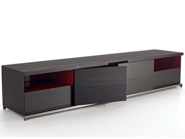 MIDA - Wooden sideboard with doors by Maxalto