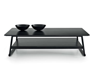 RECIPIO '14 - Rectangular oak coffee table by Maxalto