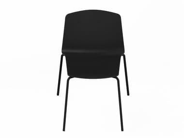 RAMA - Stackable polypropylene garden chair by Kristalia