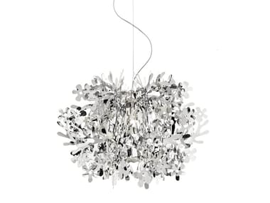 FIORELLA MINI SILVER - Steelflex¢ç pendant lamp by Slamp