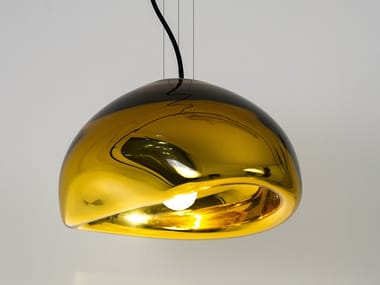 AUSUM - Handmade blown glass pendant lamp by Dark