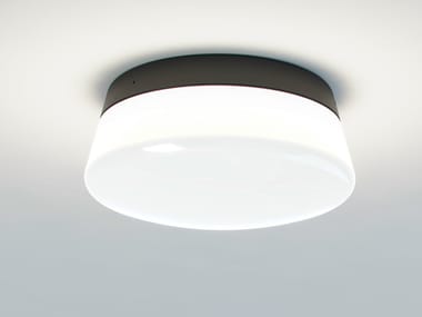 CUP CAKE LUCY - LED glass and aluminium ceiling light by Dark