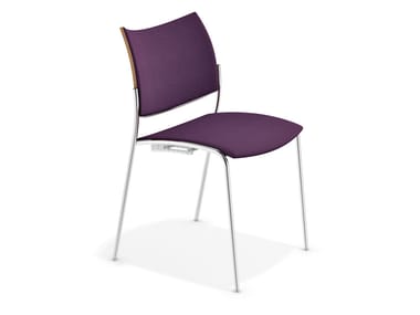 COBRA - Fabric reception chair by Casala