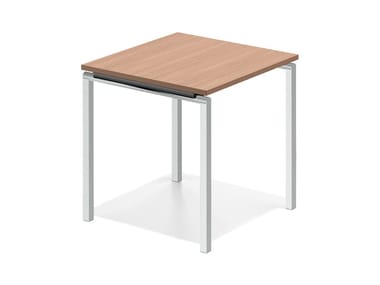 LACROSSE V - Square wooden bench desk by Casala