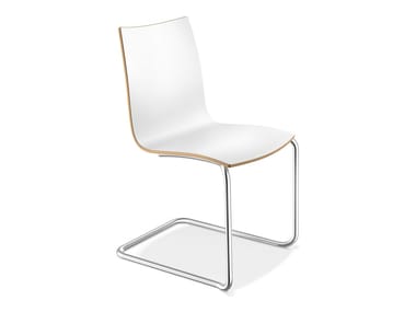 ONYX II - Cantilever laminate chair by Casala