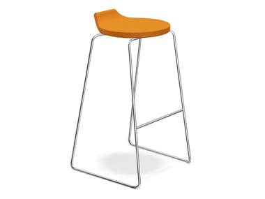 RAVELLE I - High fabric stool by Casala