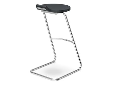 RAVELLE II - Cantilever barstool by Casala