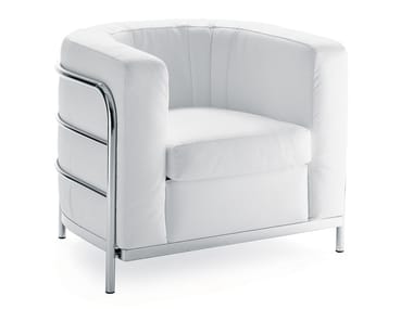 ONDA - Upholstered armchair with removable cover by Zanotta