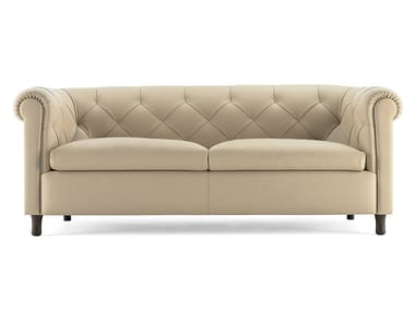 ARCADIA - Tufted sofa by Poltrona Frau