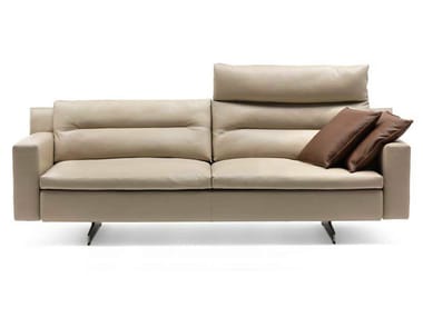 GRANTORINO - 2 seater sofa with headrest by Poltrona Frau