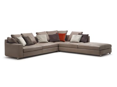 MASSIMOSISTEMA - Sectional sofa by Poltrona Frau