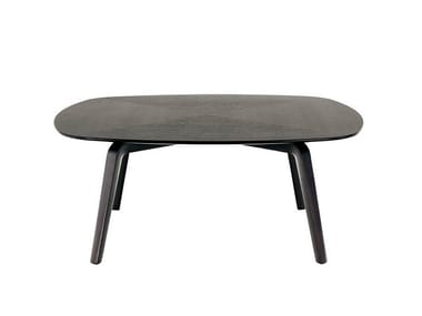 FIORILE - Square ash coffee table by Poltrona Frau