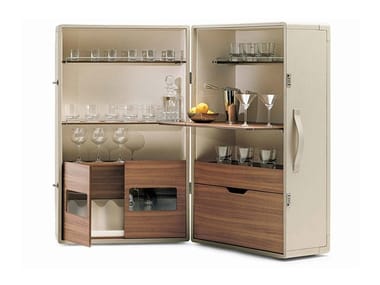 ISIDORO - Bar cabinet by Poltrona Frau