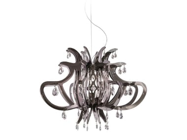 MEDUSA PEWTER - LED Pewterflex¢ç pendant lamp by Slamp