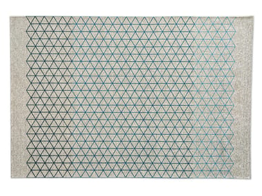 APOTEMA - Rectangular rug with geometric shapes by Calligaris