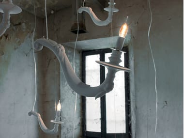 DEJAVU NU - White-paste pendant lamp by Karman