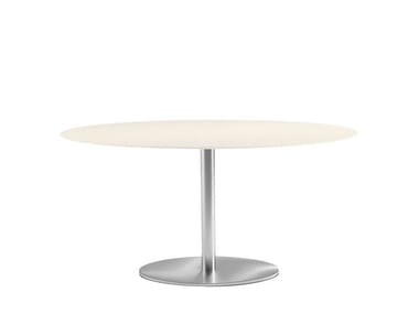 INOX ELLITTICO - Oval table by Pedrali