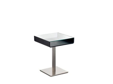 INOX MULTIFUNZIONALE - Square coffee table by Pedrali