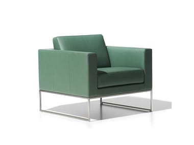 DS-160 - Leather armchair by de Sede