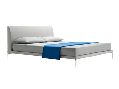 TALAMO 1883/1884 - Double bed with upholstered headboard by Zanotta