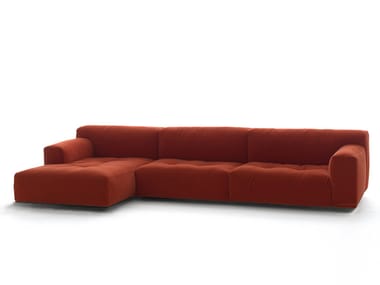 SOFTWALL - Sofa with removable cover by Living Divani