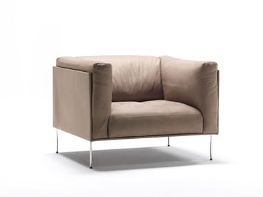 ROD - Upholstered armchair by Living Divani