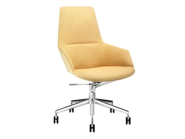 ASTON - Height-adjustable office chair with 5-Spoke base by Arper