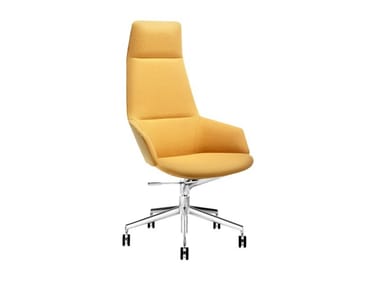 ASTON - Height-adjustable high-back executive chair by Arper