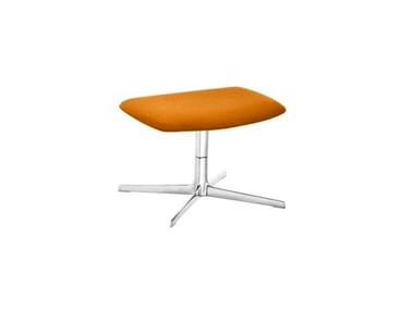 ASTON - Footstool with 4-spoke base by Arper