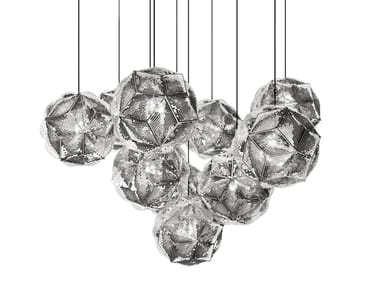 PUFF - LED stainless steel pendant lamp by Tom Dixon