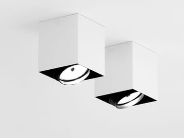 PUNTO PL - Adjustable metal ceiling lamp by Davide Groppi