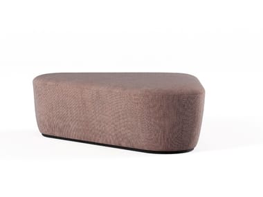 RADAR - Triangular upholstered fabric pouf by Frezza